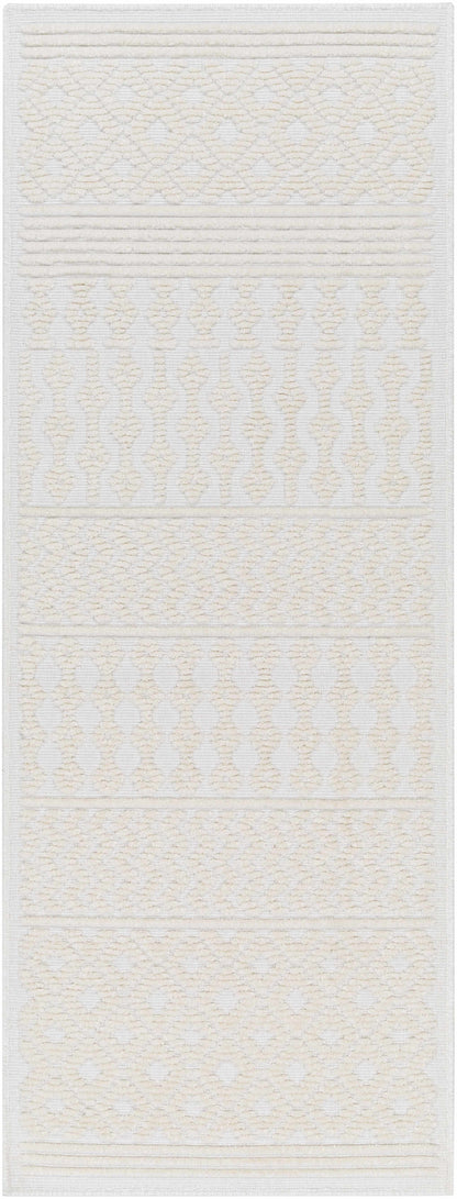 Drago White Washable Area Rug - Decor Addict, LLC
