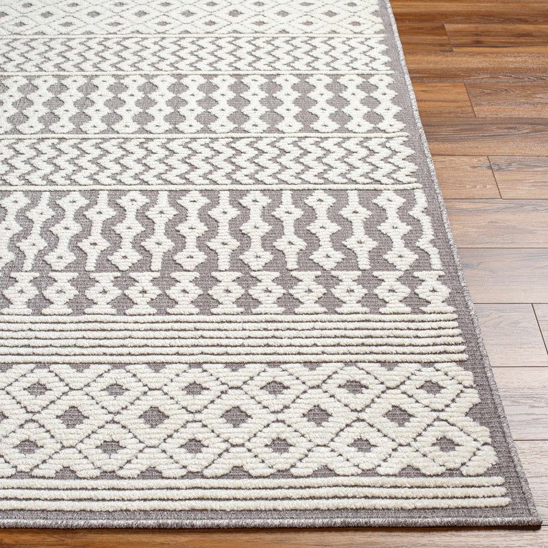 Drago Gray Washable Area Rug - Decor Addict, LLC