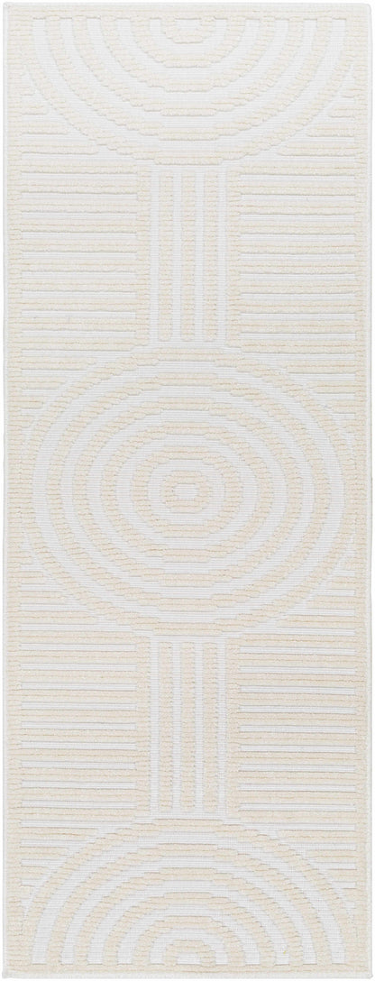 Deron White Washable Area Rug - Decor Addict, LLC