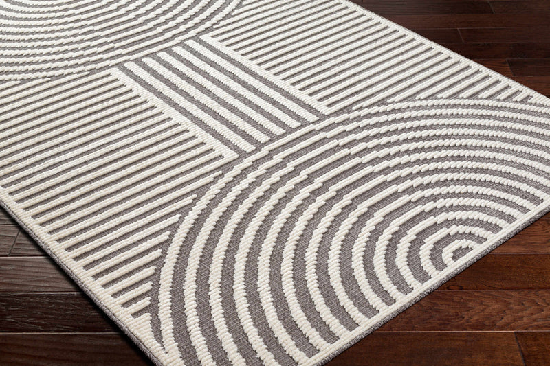 Deron Gray Washable Area Rug - Decor Addict, LLC