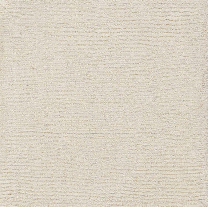 Brockton Solid Wool Light Beige Area Rug - Decor Addict, LLC