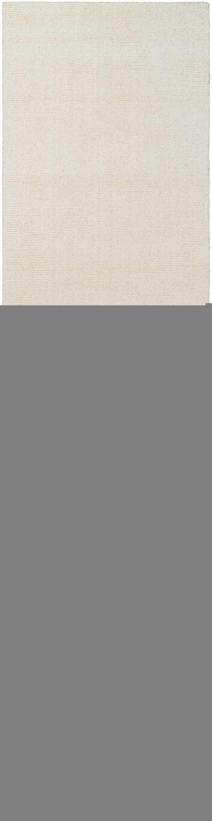 Brockton Solid Wool Light Beige Area Rug - Decor Addict, LLC