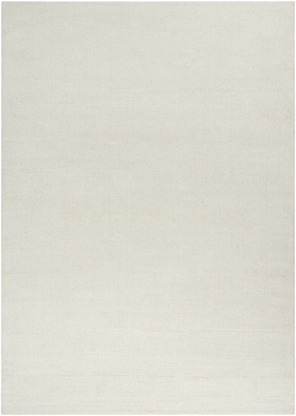 Brockton Solid Wool Light Beige Area Rug - Decor Addict, LLC