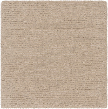 Brockton Solid Tan Wool Rug - Decor Addict, LLC