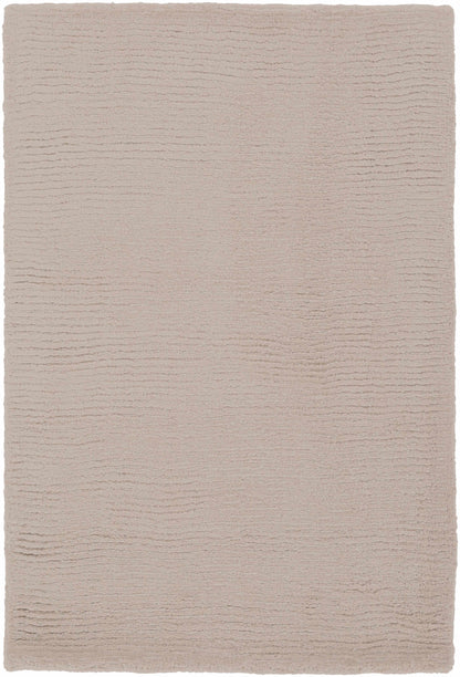 Brockton Solid Tan Wool Rug - Decor Addict, LLC