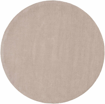 Brockton Solid Tan Wool Rug - Decor Addict, LLC