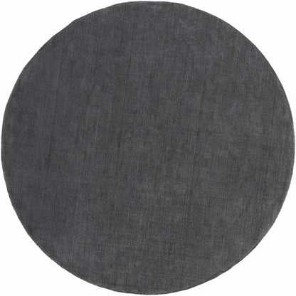 Brockton Solid Wool Charcoal Area Rug - Decor Addict, LLC
