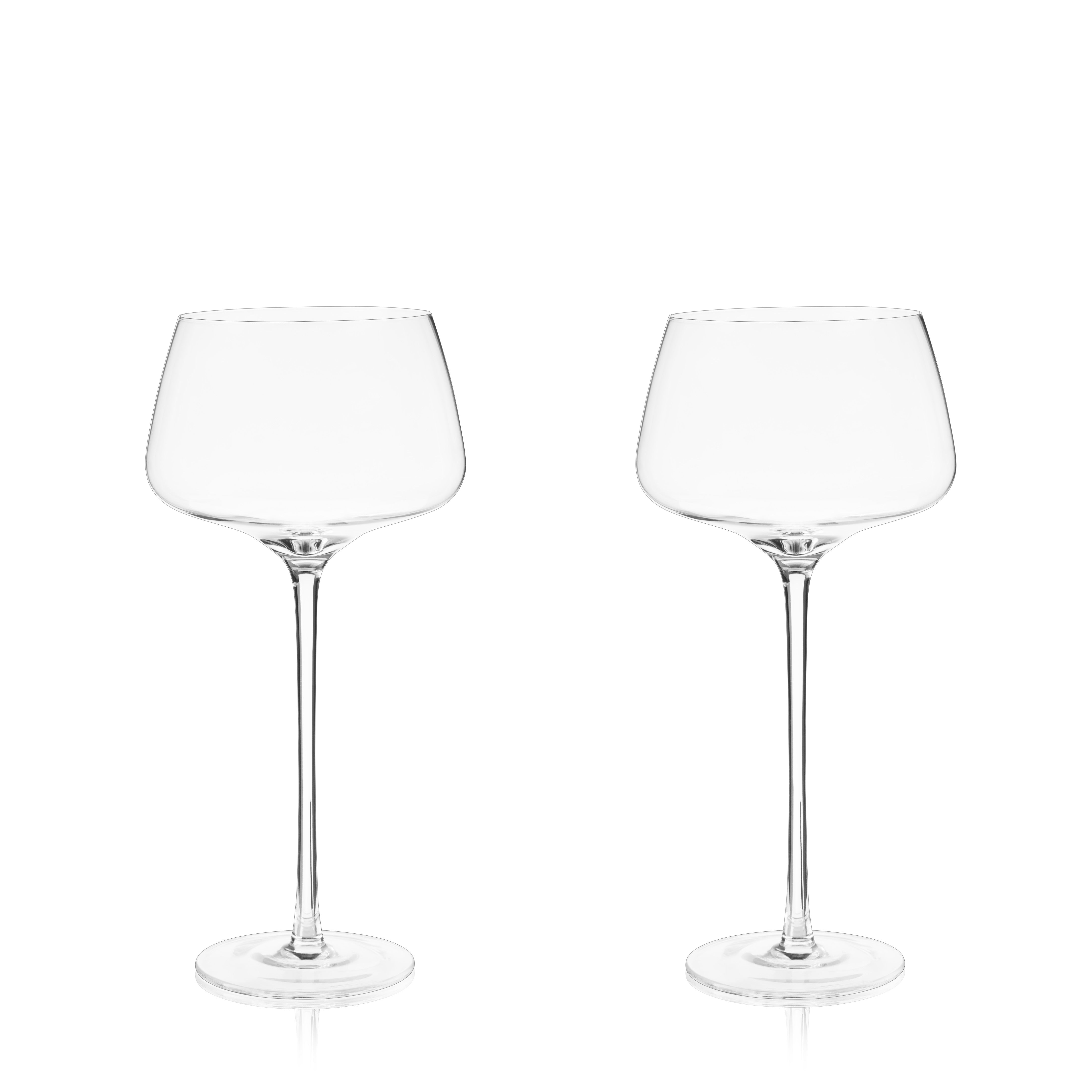 Raye Angled Crystal Amaro Spritz Glasses Set of 2 - Decor Addict, LLC
