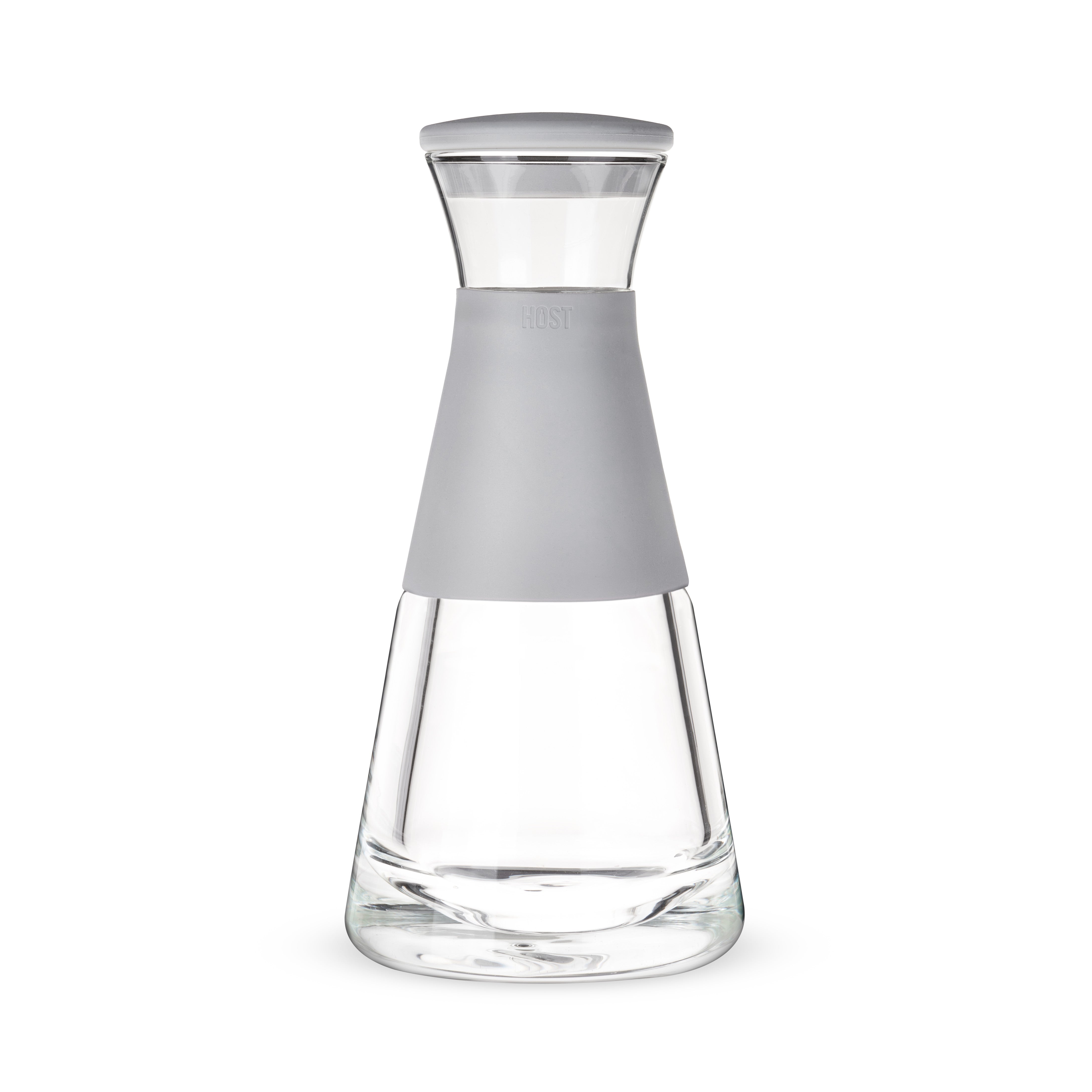 Glass FREEZE™ Carafe with Lid in Gray - Decor Addict, LLC