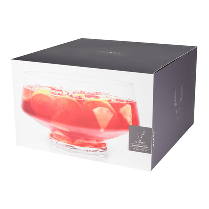 Raye Heavy Base Punch Bowl - Decor Addict, LLC