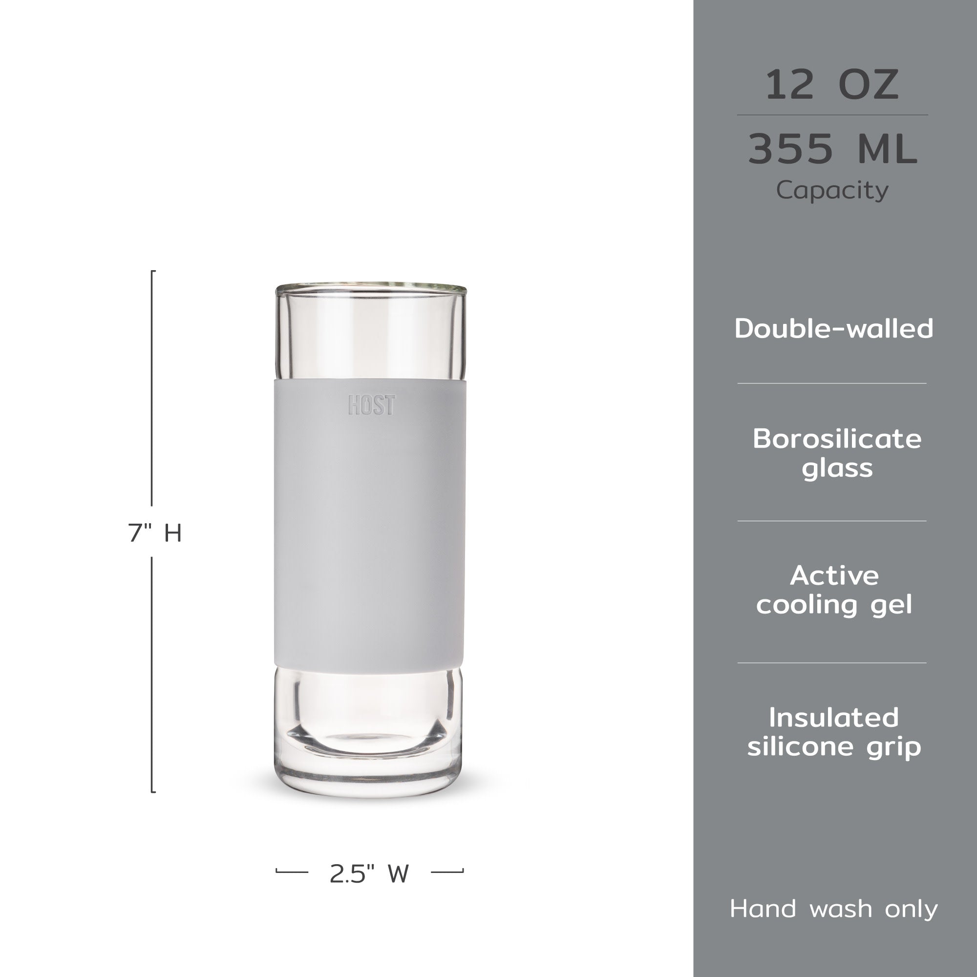 Glass Highball FREEZE Set of 2 - Thumbnail 3