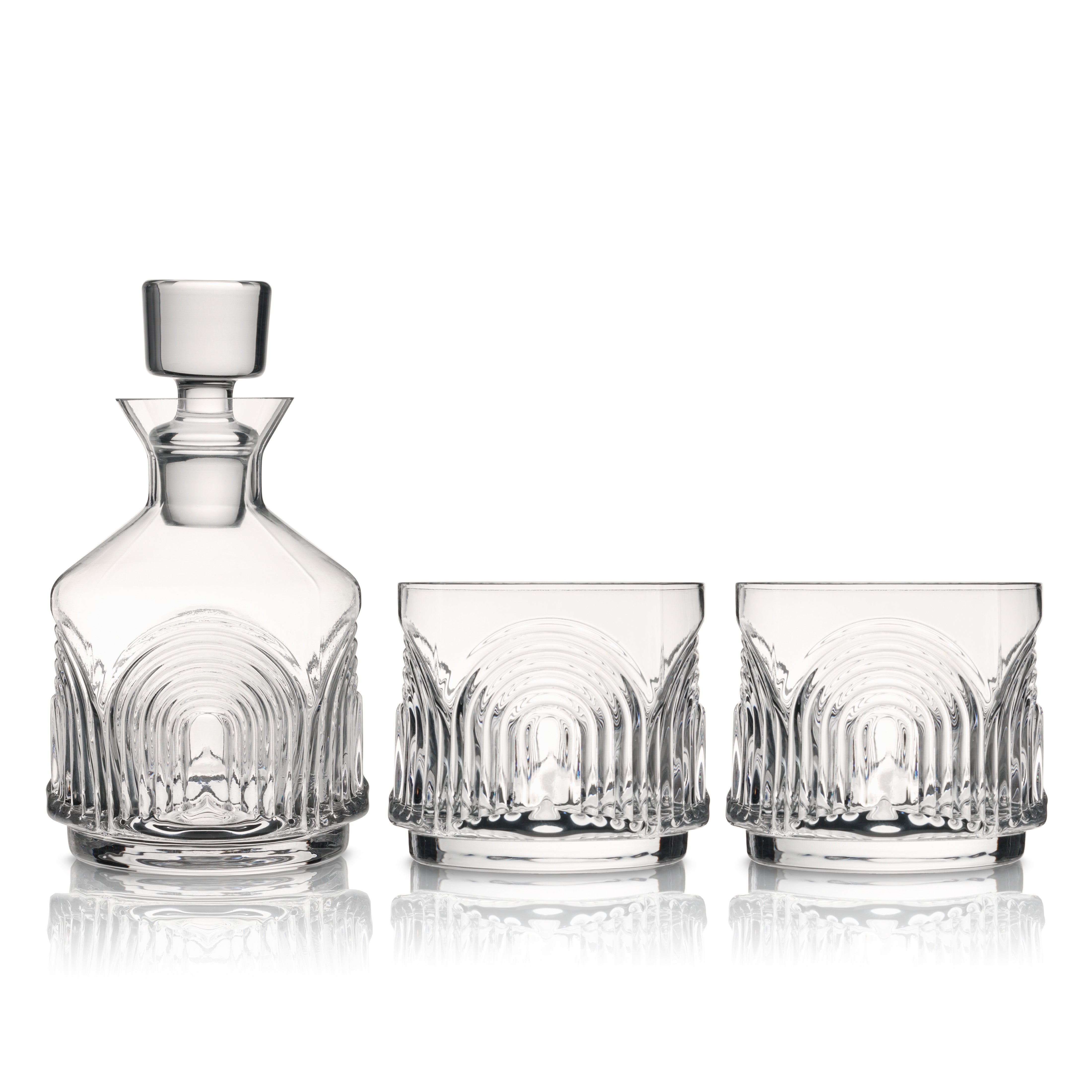 Beau Stacking Decanter Set - Decor Addict, LLC