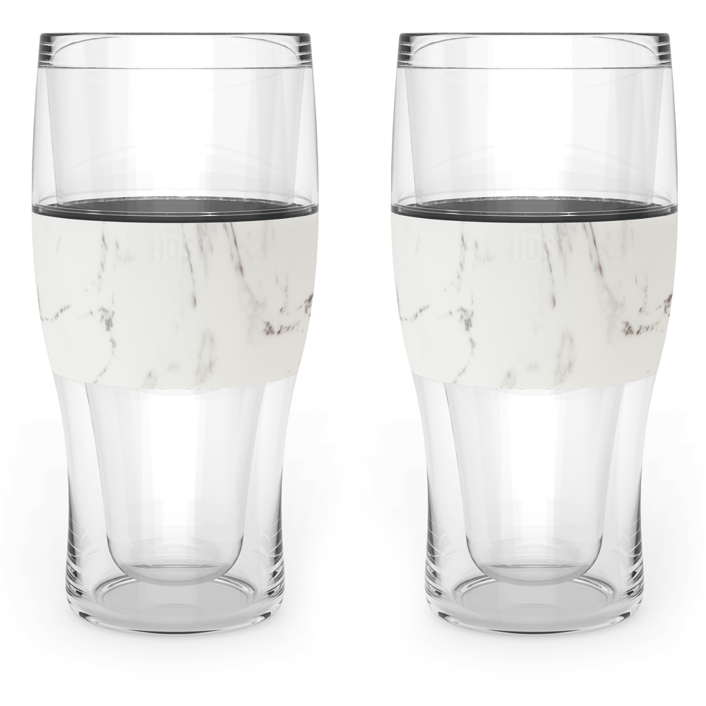 Beer FREEZE™ in Marble, Set of 2 - Decor Addict, LLC