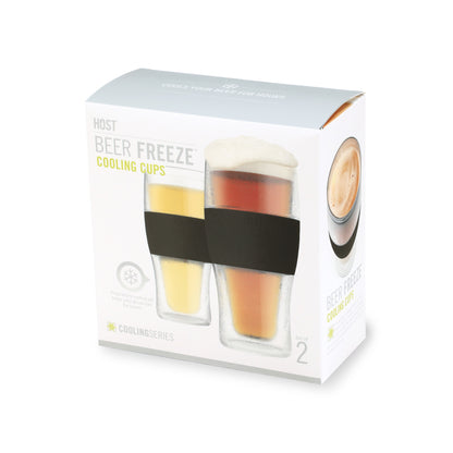 Beer FREEZE™ in Black, Set of 2 - Decor Addict, LLC
