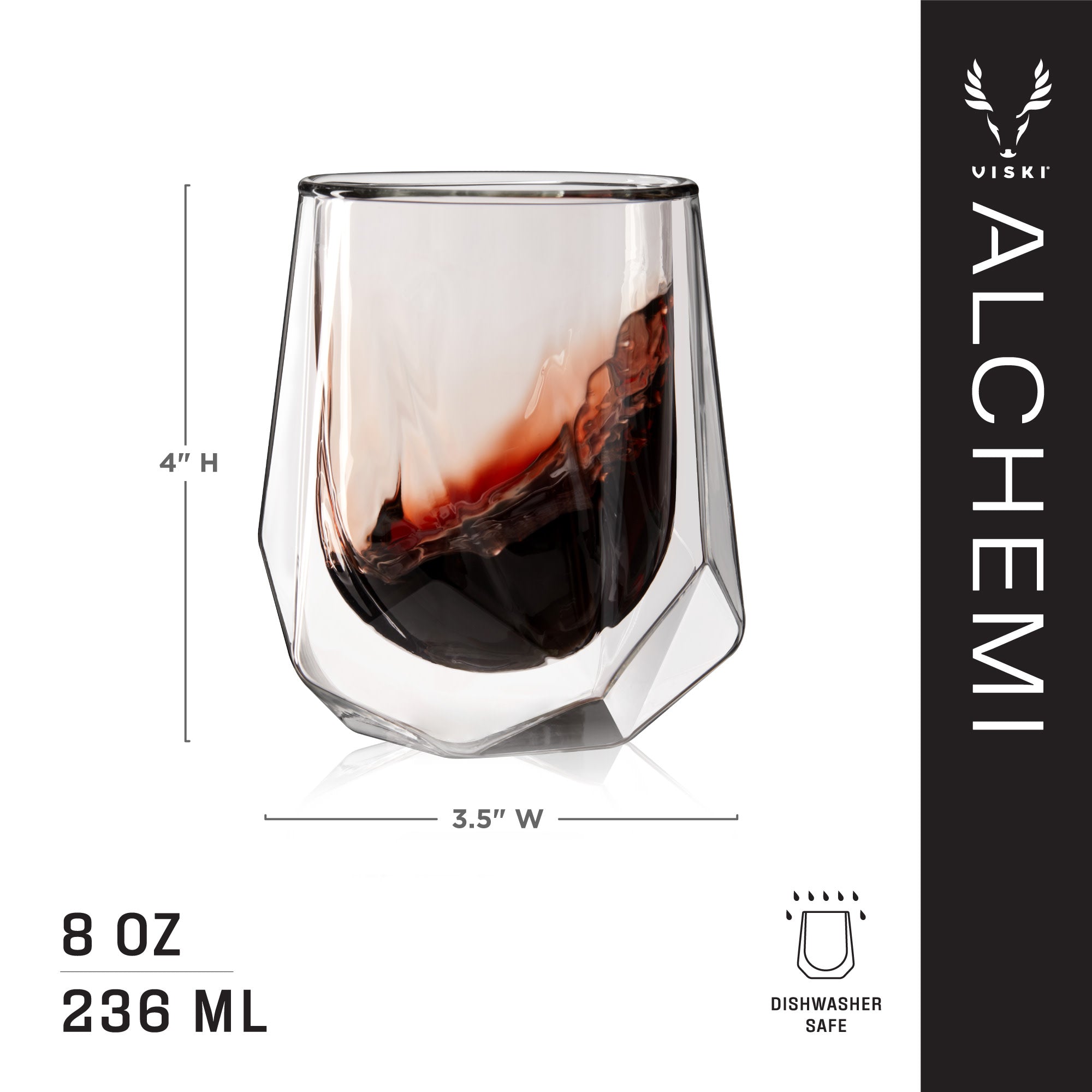 Alchemi Aerating Wine Tasting Glass - Decor Addict, LLC