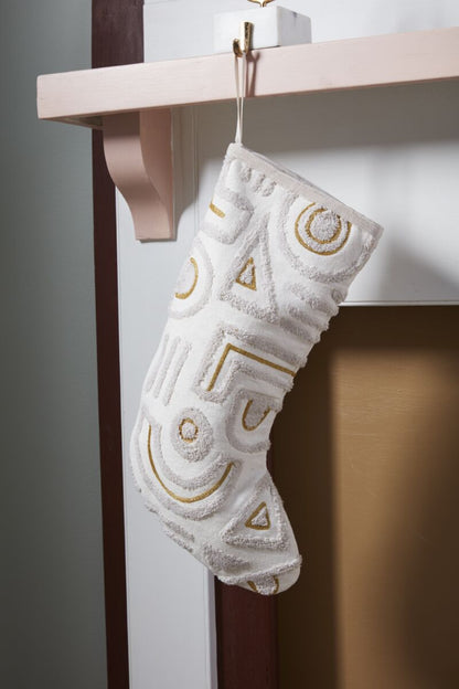 Polygon Stocking — 11" x 18" - Decor Addict, LLC