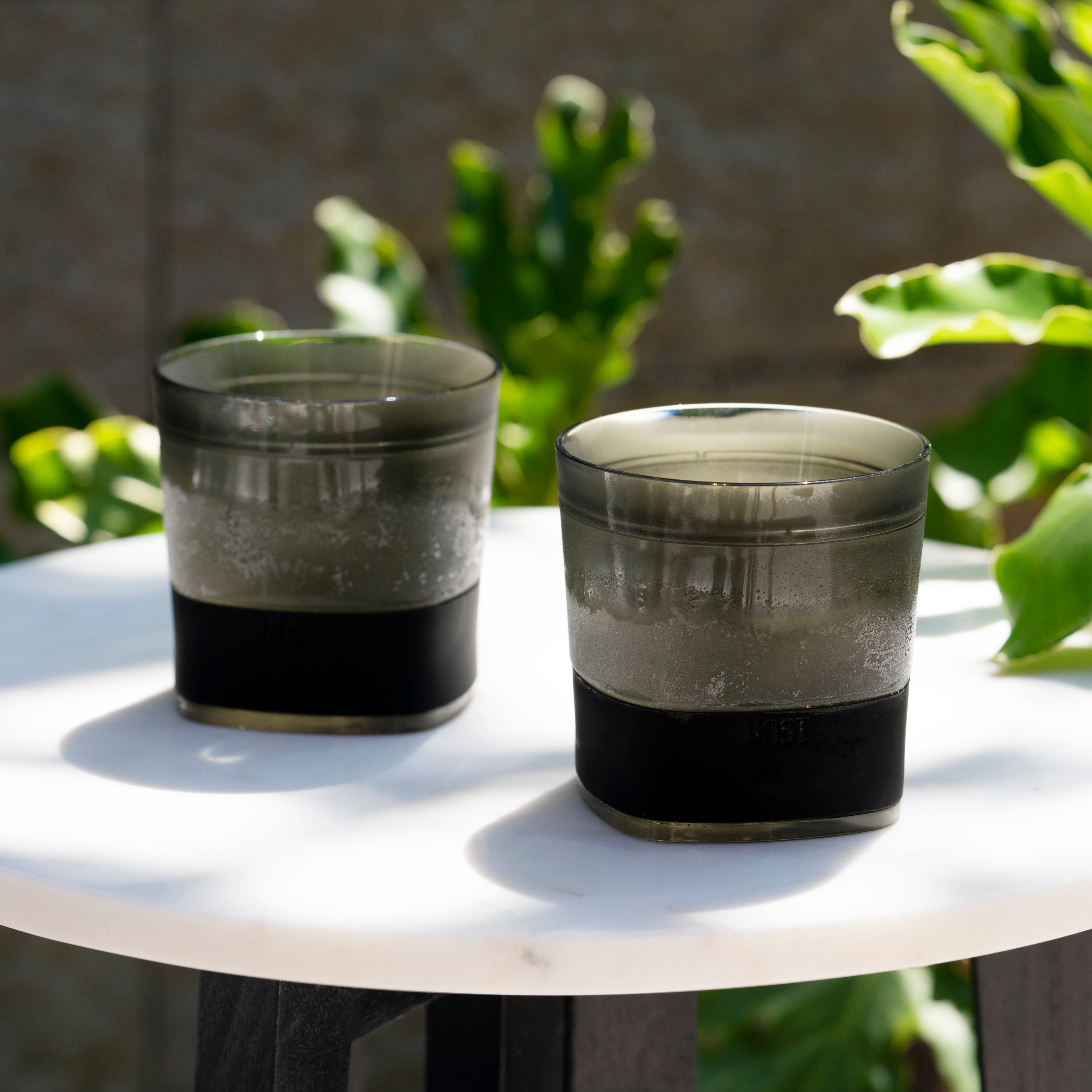 Whiskey FREEZE™ in Smoke, Set of 2 - Decor Addict, LLC
