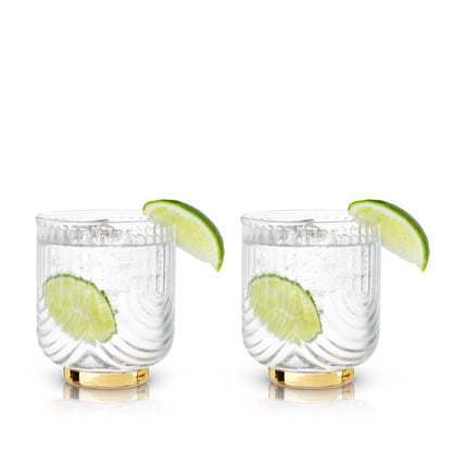 Gatsby Tumblers Set of 2 - Decor Addict, LLC