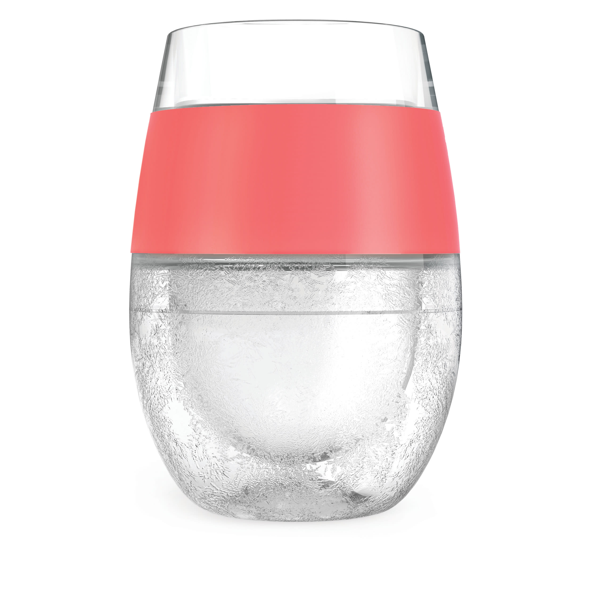 Wine FREEZE™ in Coral, Set of 2 - Decor Addict, LLC