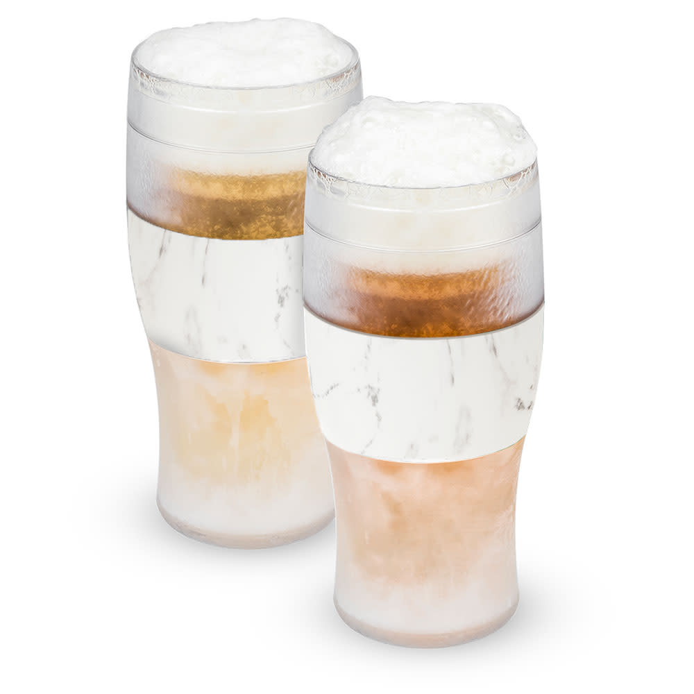 Beer FREEZE™ in Marble, Set of 2 - Decor Addict, LLC