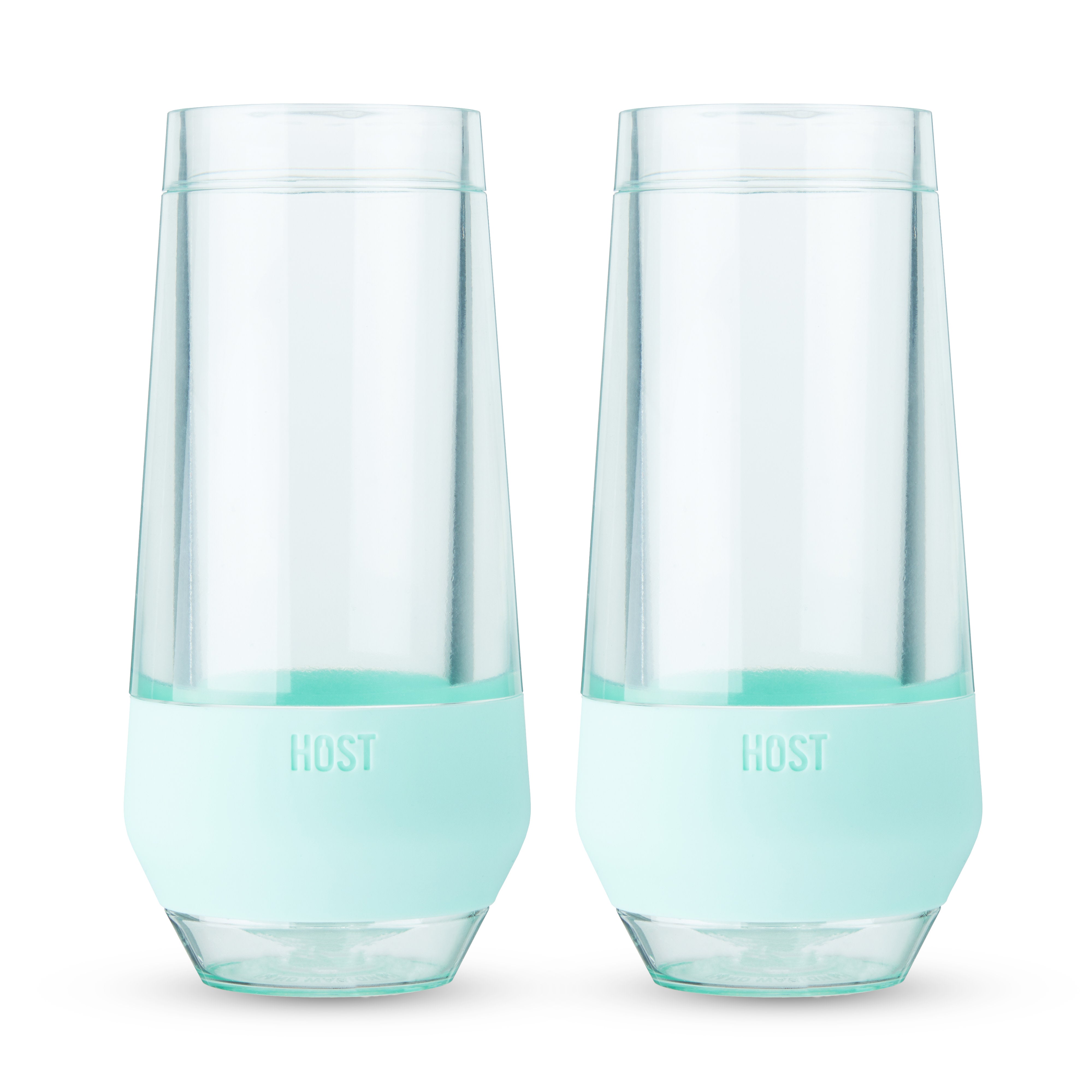 Champagne FREEZE™ in Seafoam Tint, Set of 2 - Decor Addict, LLC