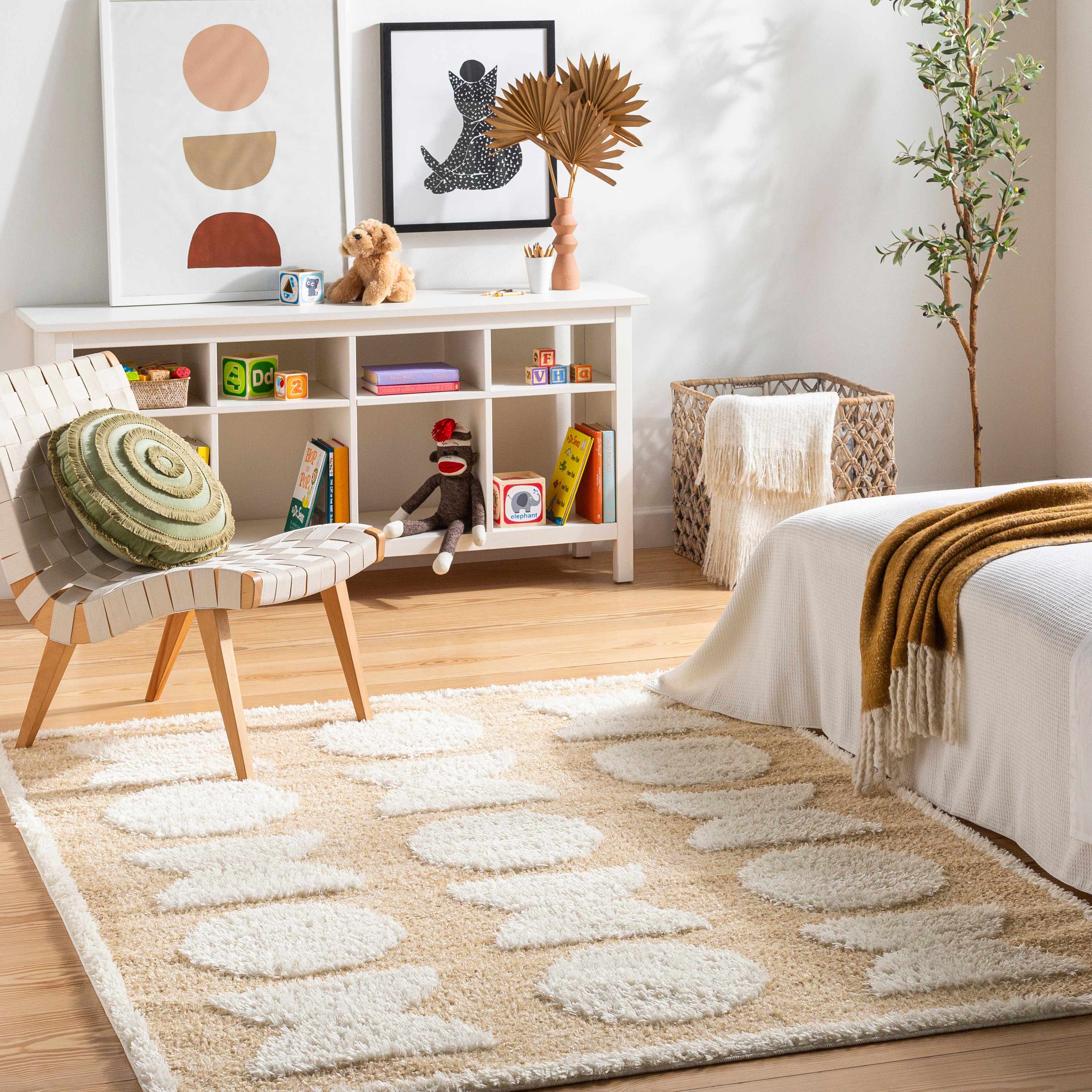 Dason Beige Area Rug - Decor Addict, LLC