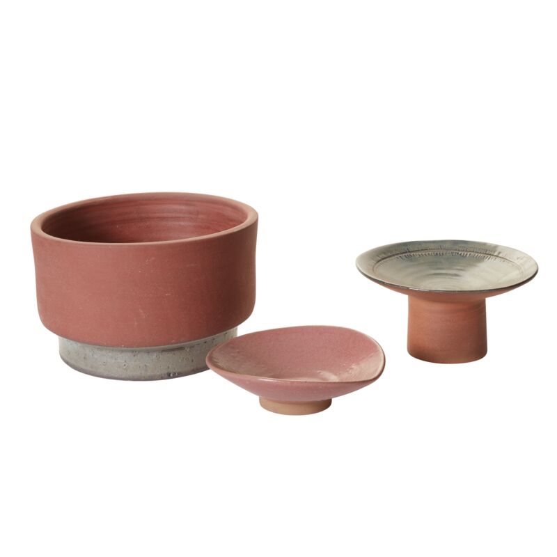 Reyna Pedestal Bowl (S) - Thumbnail 2