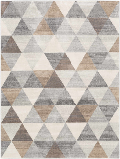 Sells Gray&Brown Triangles Area Carpet - Decor Addict, LLC