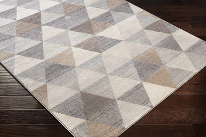 Sells Gray&Brown Triangles Area Carpet - Decor Addict, LLC