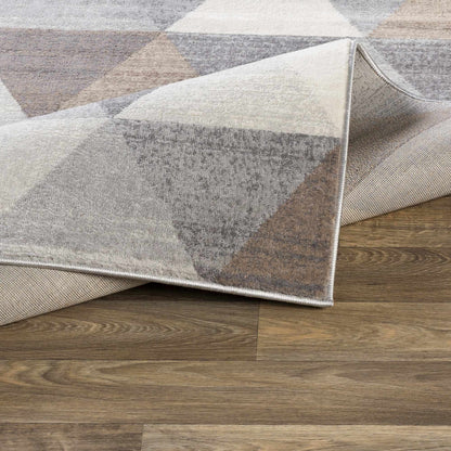 Sells Gray&Brown Triangles Area Carpet - Decor Addict, LLC