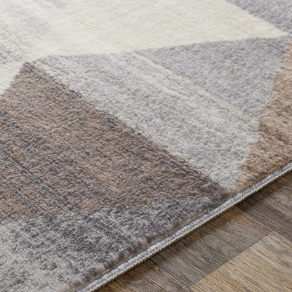 Sells Gray&Brown Triangles Area Carpet - Decor Addict, LLC