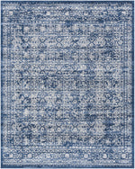 Michie Dark Blue Area Rug - Decor Addict, LLC