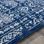 Michie Dark Blue Area Rug - Decor Addict, LLC