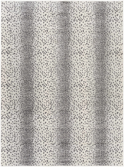 Pointblank Gray Leopard Print Rug - Decor Addict, LLC