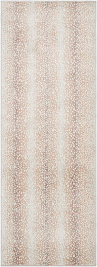 Pointblank Tan Leopard Print Rug - Decor Addict, LLC