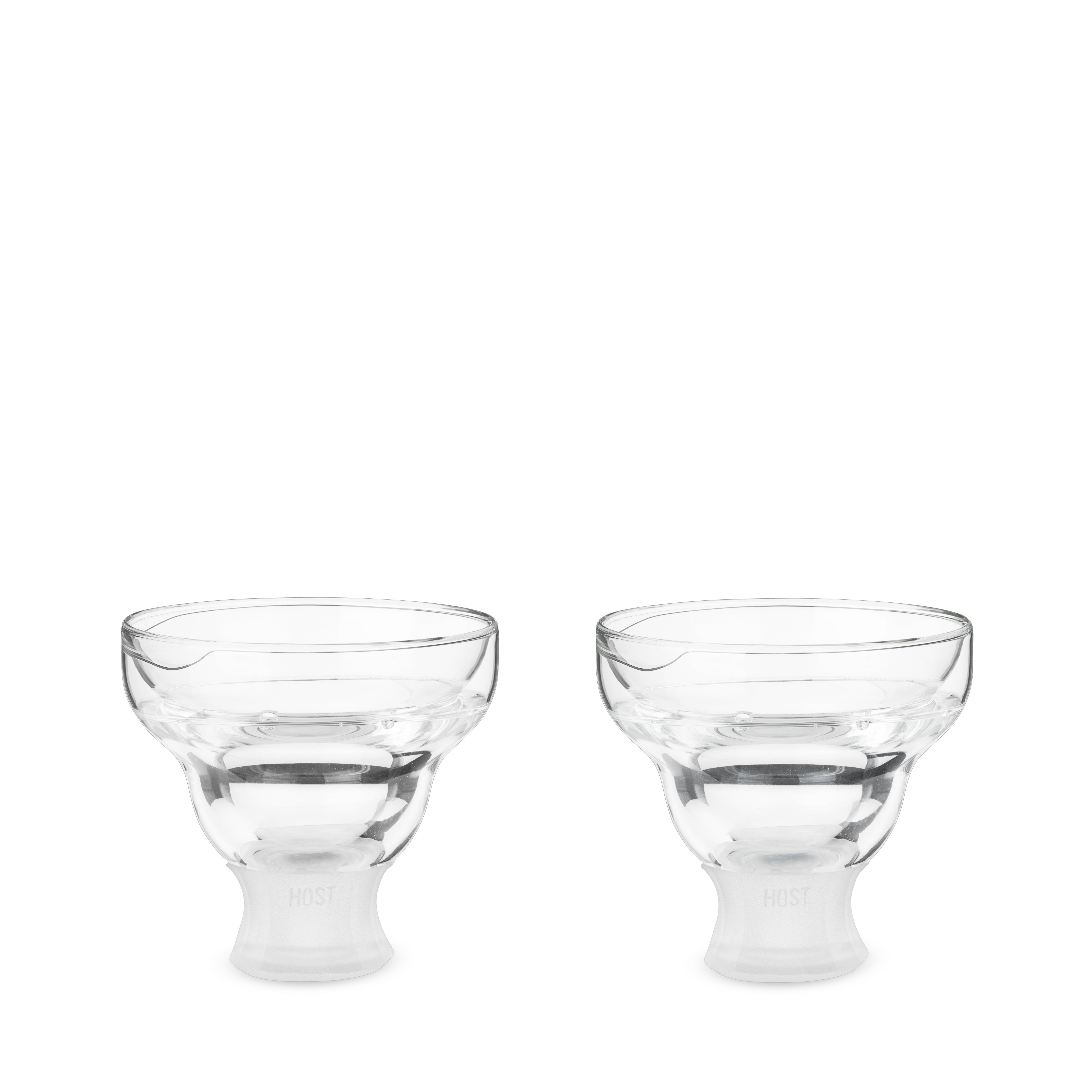 Glass Margarita FREEZE™ , Set of 2 - Decor Addict, LLC