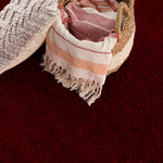 Heavenly Solid Red Plush Rug - Decor Addict, LLC