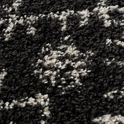 Godalming Black Plush Carpet - Decor Addict, LLC