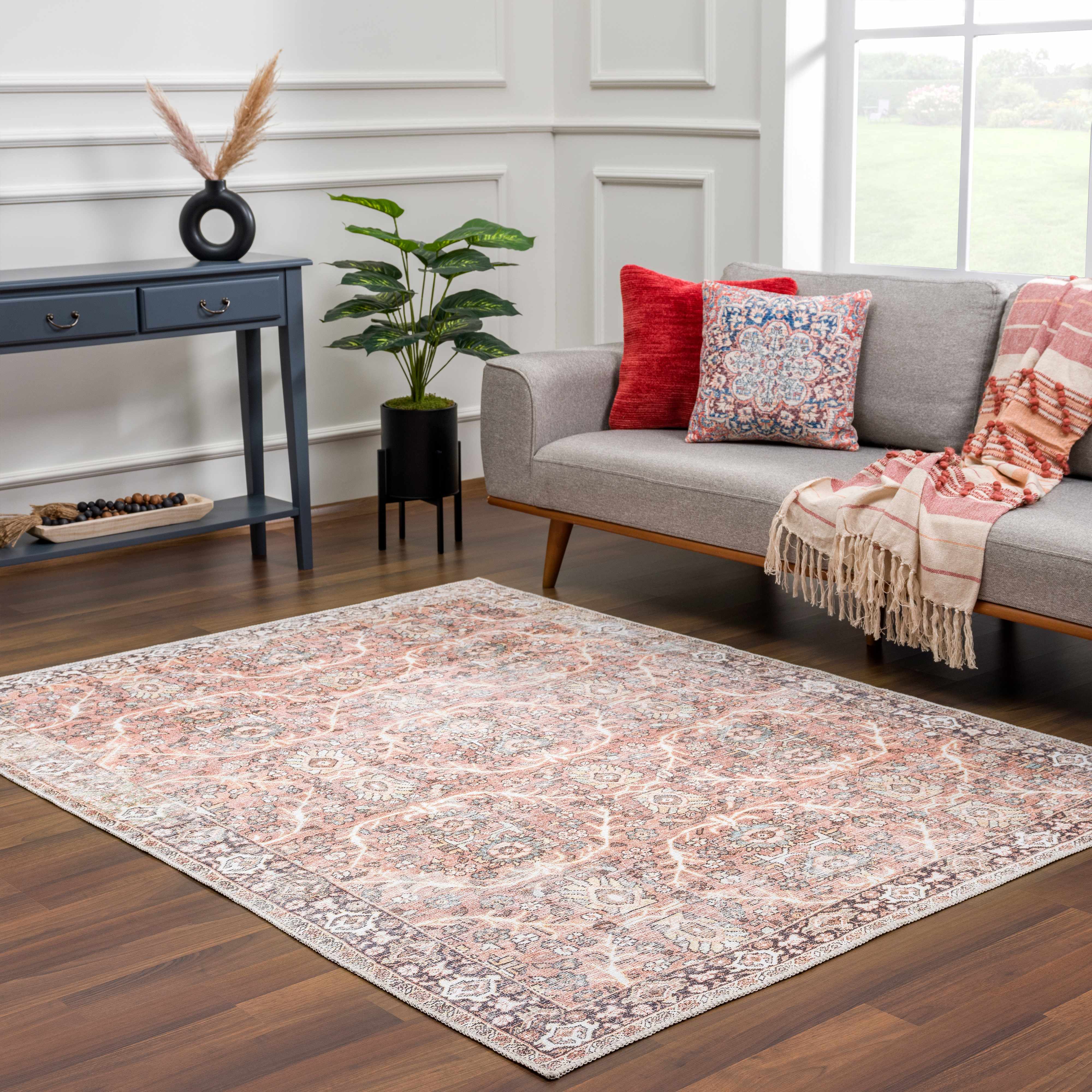 Bian Washable Area Rug - Decor Addict, LLC