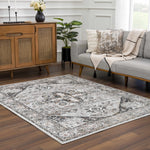 Liverpool Dark Gray Area Rug - Decor Addict, LLC