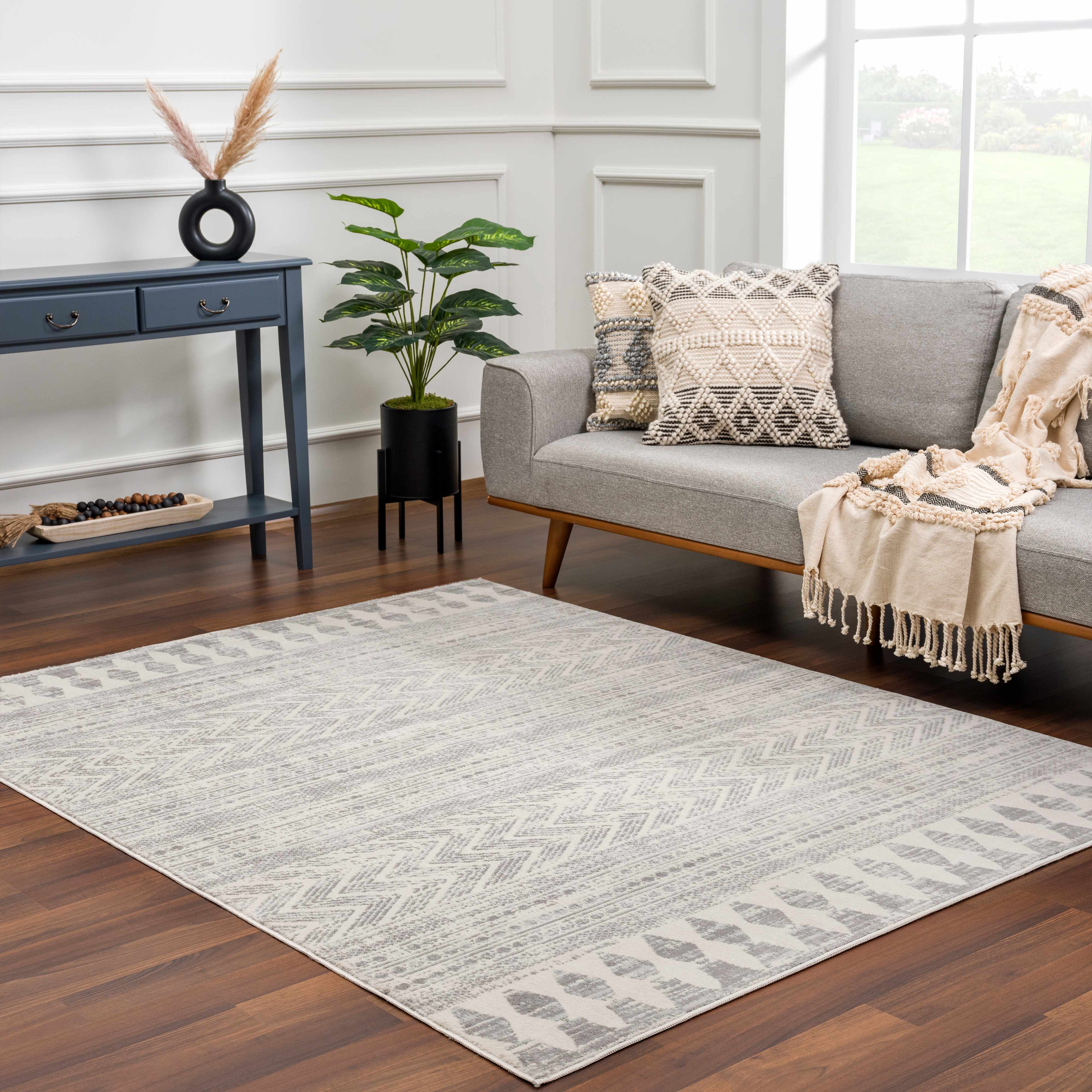 Chinnor Neutral Area Rug - Decor Addict, LLC