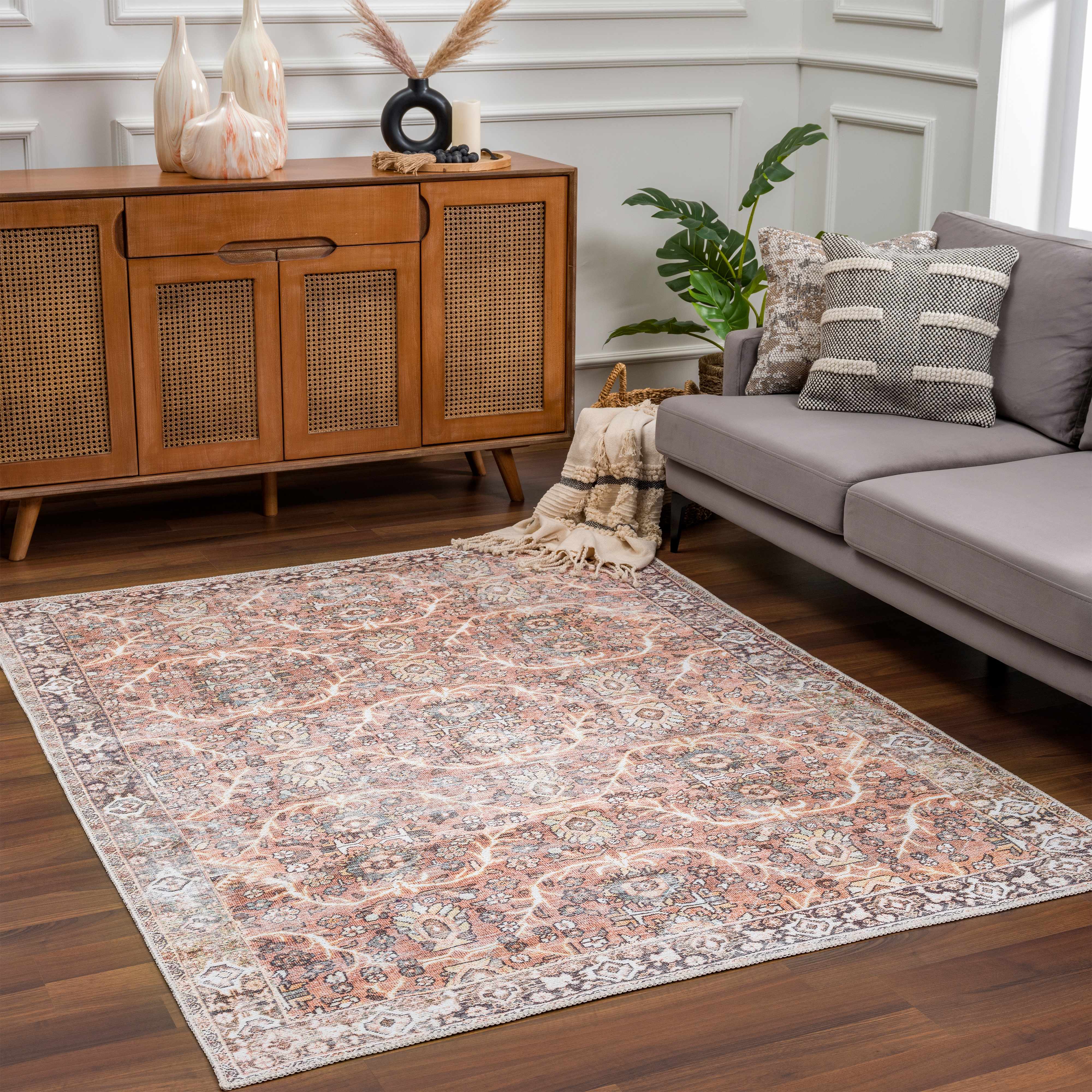 Bian Washable Area Rug - Decor Addict, LLC