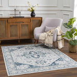 Liverpool Blue Area Rug - Decor Addict, LLC