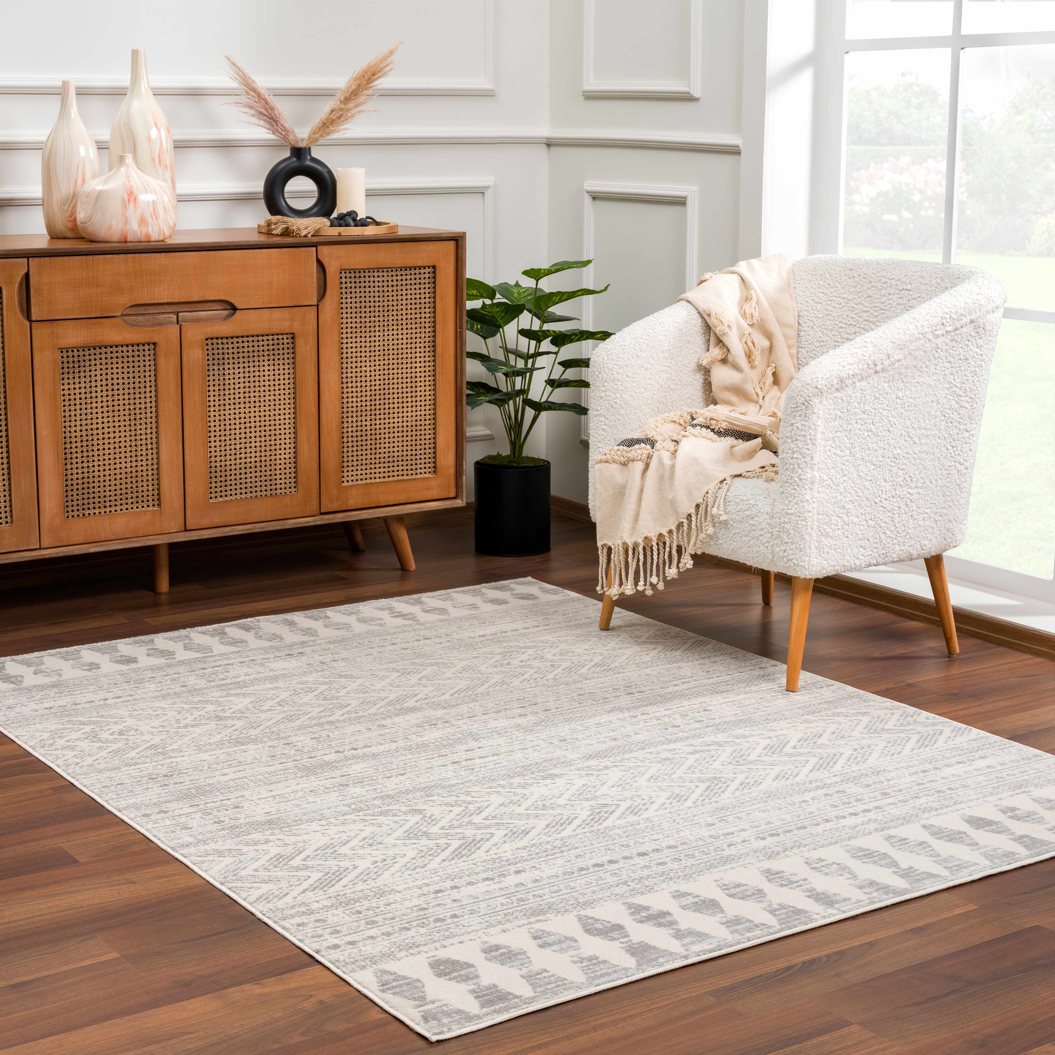 Chinnor Neutral Area Rug - Decor Addict, LLC