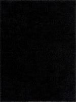 Heavenly Solid Black Plush Rug - Decor Addict, LLC