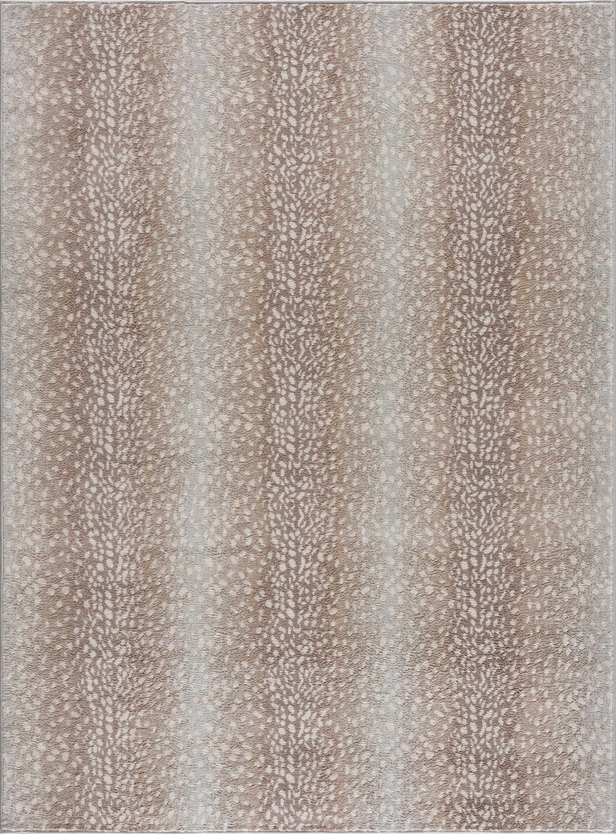 Pointblank Tan Leopard Print Rug - Decor Addict, LLC