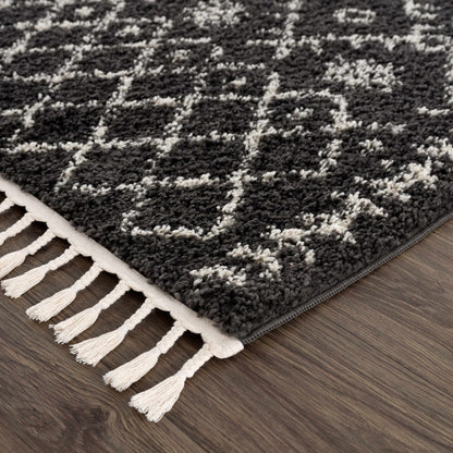 Godalming Black Plush Carpet - Decor Addict, LLC