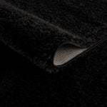 Heavenly Solid Black Plush Rug - Decor Addict, LLC