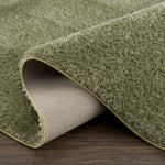 Heavenly Solid Green Plush Rug - Decor Addict, LLC