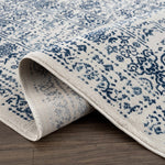 Michie Blue Area Rug - Decor Addict, LLC